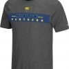 Colosseum Men's Pitt Panthers Grey Marty T-Shirt