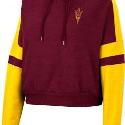 Colosseum Women's Arizona State Sun Devils Maroon Paris Pullover Hoodie