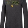 Colosseum Men's West Virginia Mountaineers Grey Therma Longsleeve T-Shirt