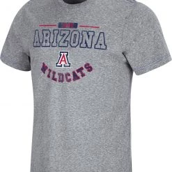 Colosseum Men's Arizona Wildcats Grey Tannen T-Shirt