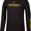 Colosseum Men's Appalachian State Mountaineers Black Spackler Longsleeve T-Shirt