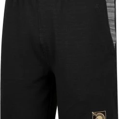 Colosseum Men's Army West Point Black Knights Army Black Thunder Fleece Shorts