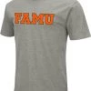 Colosseum Men's Florida A&M Rattlers Grey Dual Blend T-Shirt