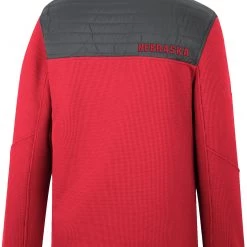 Colosseum Men's Nebraska Cornhuskers Red The Goods Long Sleeve 1/4 Zip Jacket -Colosseum Online Shop unnamed file 2517