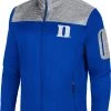 Colosseum Men's Duke Blue Devils Duke Blue Third Wheel Full-Zip Jacket