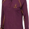 Colosseum Women's Arizona State Sun Devils Maroon Stingray Quarter-Zip Shirt