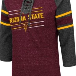Colosseum Women's Arizona State Sun Devils Maroon Pasadena ¾ Sleeve T-Shirt