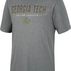 Colosseum Men's Georgia Tech Yellow Jackets Georgia Tech Yellow Jackets Hi Press T-Shirt