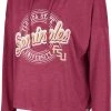 Colosseum Women's Florida State Seminoles Garnet Cody Meet & Greet Hooded Long Sleeve T-Shirt
