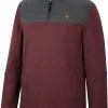 Colosseum Men's Arizona State Sun Devils Maroon The Goods Long Sleeve 1/4 Zip Jacket