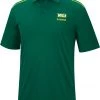 Colosseum Men's Wright State Raiders Green Polo