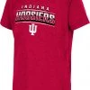 Colosseum Youth Indiana Hoosiers Red Playbook T-Shirt For Girls'