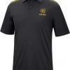 Colosseum Men's Kennesaw State Owls Black Polo