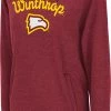 Colosseum Women's Winthrop Eagles Garnet Pullover Hoodie