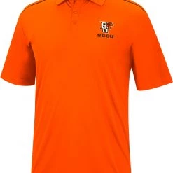 Colosseum Men's Bowling Green Falcons Orange Polo