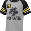 Colosseum Youth Iowa Hawkeyes Gray Truck T-Shirt For Girls'