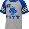 Colosseum Youth Pitt Panthers Gray Truck T-Shirt For Boys'