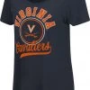 Colosseum Women's Virginia Cavaliers Blue Scoop-Neck T-Shirt