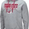 Colosseum Men's Fresno State Bulldogs Grey Promo Hoodie