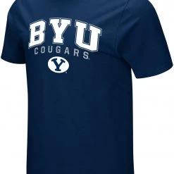 Colosseum Men's BYU Cougars Blue T-Shirt