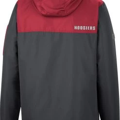 Colosseum Men's Indiana Hoosiers Grey Hooded Windbreaker -Colosseum Online Shop unnamed file 300