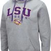 Colosseum Men's LSU Tigers Grey Promo Hoodie