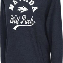 Colosseum Women's Nevada Wolf Pack Navy Promo Hoodie