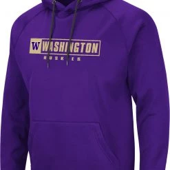 Colosseum Men's Washington Huskies Purple Promo Hoodie