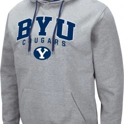 Colosseum Men's BYU Cougars Grey Promo Hoodie