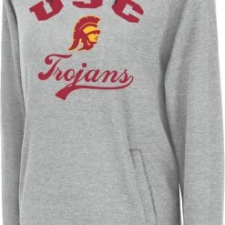 Colosseum Women's USC Trojans Grey Promo Hoodie