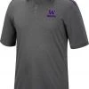 Colosseum Men's Washington Huskies Grey Promo Polo