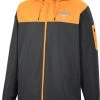 Colosseum Men's Tennessee Volunteers Grey Hooded Windbreaker