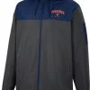 Colosseum Men's Virginia Cavaliers Grey Hooded Windbreaker
