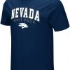 Colosseum Men's Nevada Wolf Pack Blue T-Shirt