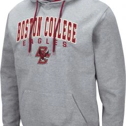 Colosseum Men's Boston College Eagles Grey Promo Hoodie