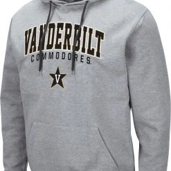 Colosseum Men's Vanderbilt Commodores Grey Promo Hoodie