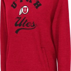 Colosseum Women's Utah Utes Red Promo Hoodie