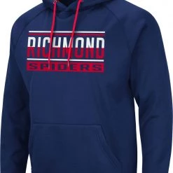 Colosseum Men's Richmond Spiders Blue Pullover Hoodie