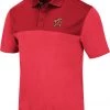 Colosseum Men's Maryland Terrapins Red Links Polo