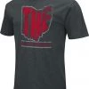 Colosseum Men's Ohio State Buckeyes Black THE T-Shirt