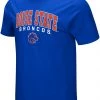 Colosseum Men's Boise State Broncos Blue T-Shirt