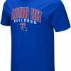 Colosseum Men's Louisiana Tech Bulldogs Blue T-Shirt