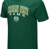 Colosseum Men's Colorado State Rams Green T-Shirt