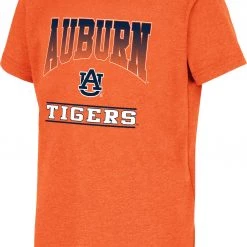 Colosseum Youth Auburn Tigers Orange Toffee T-Shirt For Boys'