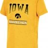 Colosseum Youth Iowa Hawkeyes Gold Toffee T-Shirt For Boys'