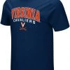 Colosseum Men's Virginia Cavaliers Blue T-Shirt