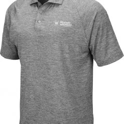 Colosseum Men's Western Michigan Broncos Grey Polo