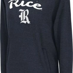 Colosseum Women's Rice Owls Blue Pullover Hoodie