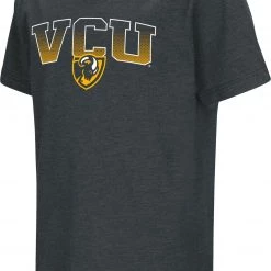 Colosseum Youth VCU Rams Dual Blend BlackT-Shirt For Boys'