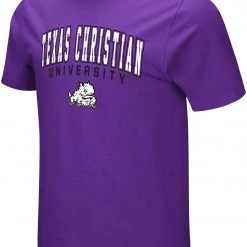 Colosseum Men's TCU Horned Frogs Purple T-Shirt